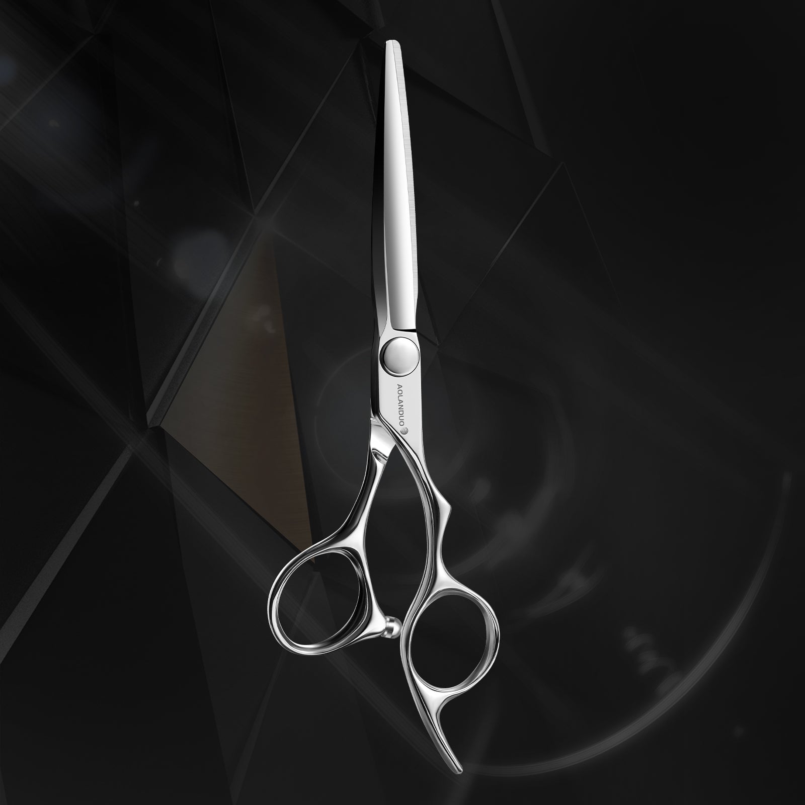 6" Professional Barber Scissors – Japanese VG10 Steel with Convex Edge & Smooth Ball-Bearing System