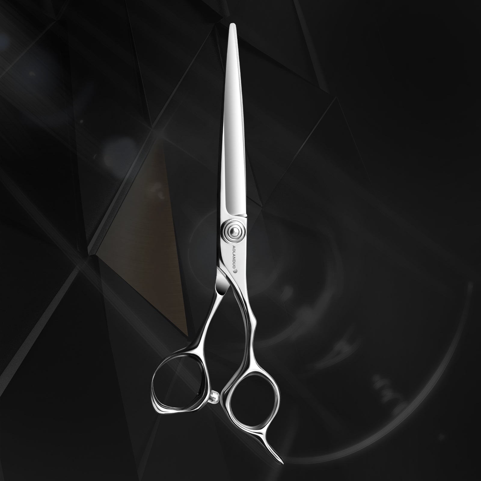 6.5 Inch Professional Precision Hair Shears– VG10 Steel, True Convex Edge, Semi-Offset Handle