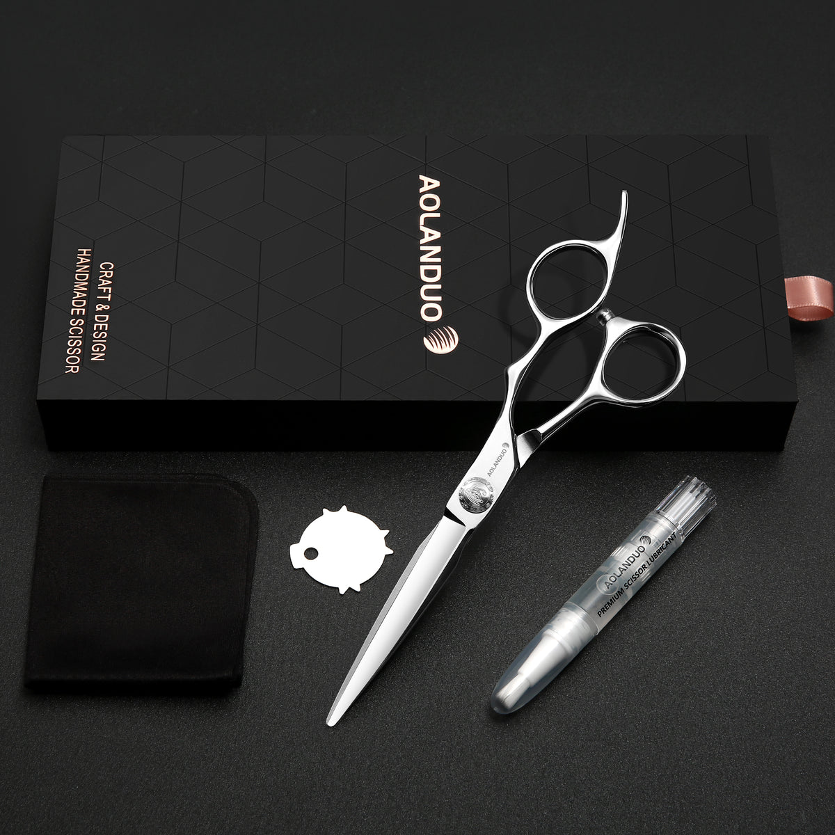 Japanese JP440C Steel Pro Hair Cutting Scissors – Convex Edge & Ergonomic Design
