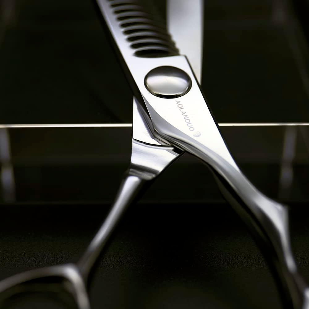 AOLANDUO Master Series 6" VG10 Thinning Shears – Seamless Blending